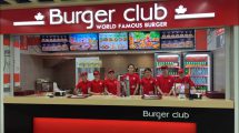 Интерьерная вывеска «Burger Club»